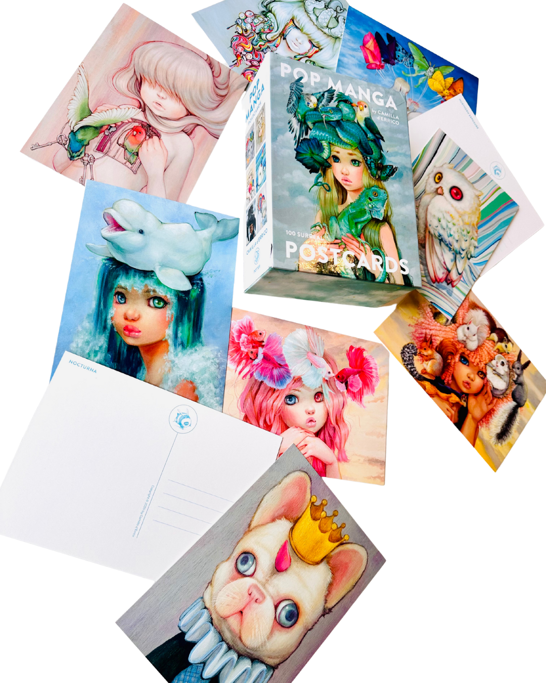 Pre-order for Pop Manga Postcards