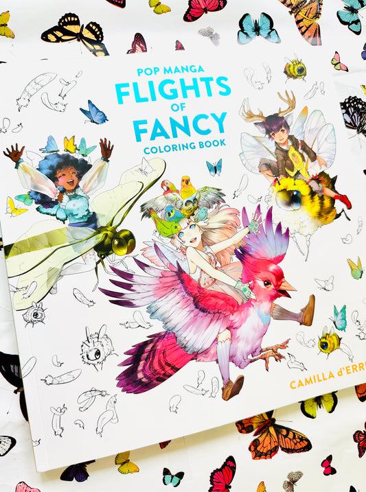 Flights of Fancy Coloring Book