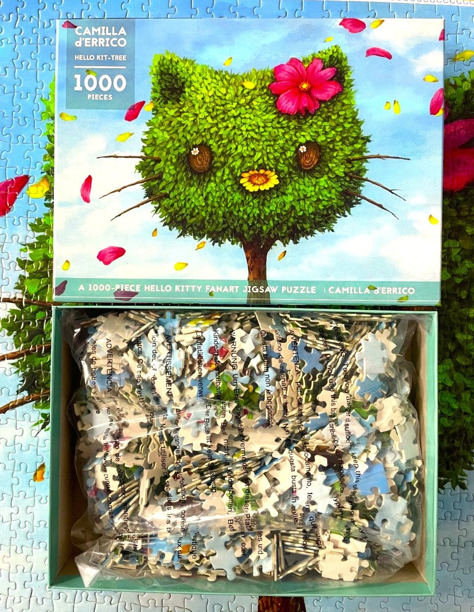 Hello Kit-Tree Puzzle