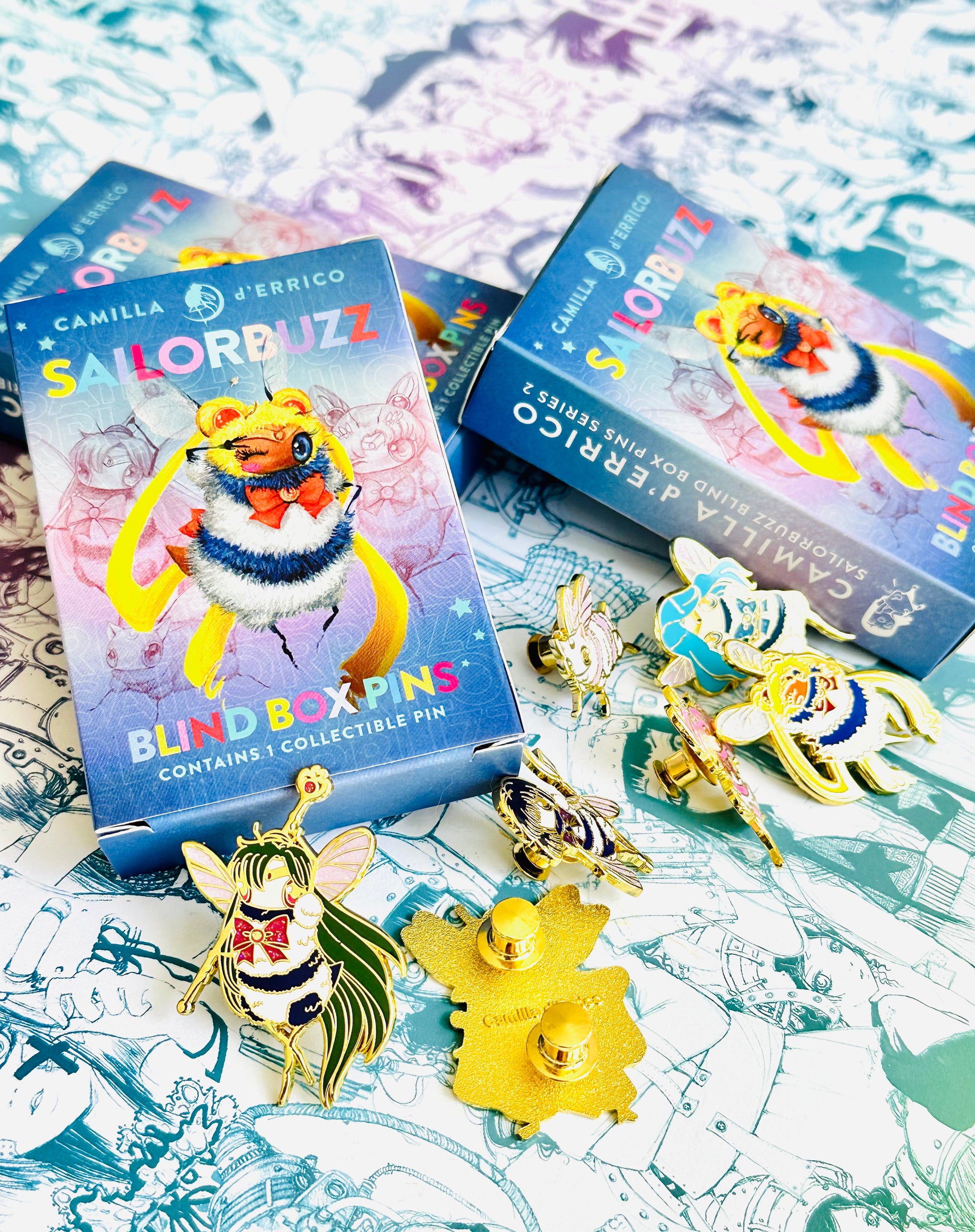 Sailor Buzz Series 2 Mystery Pins