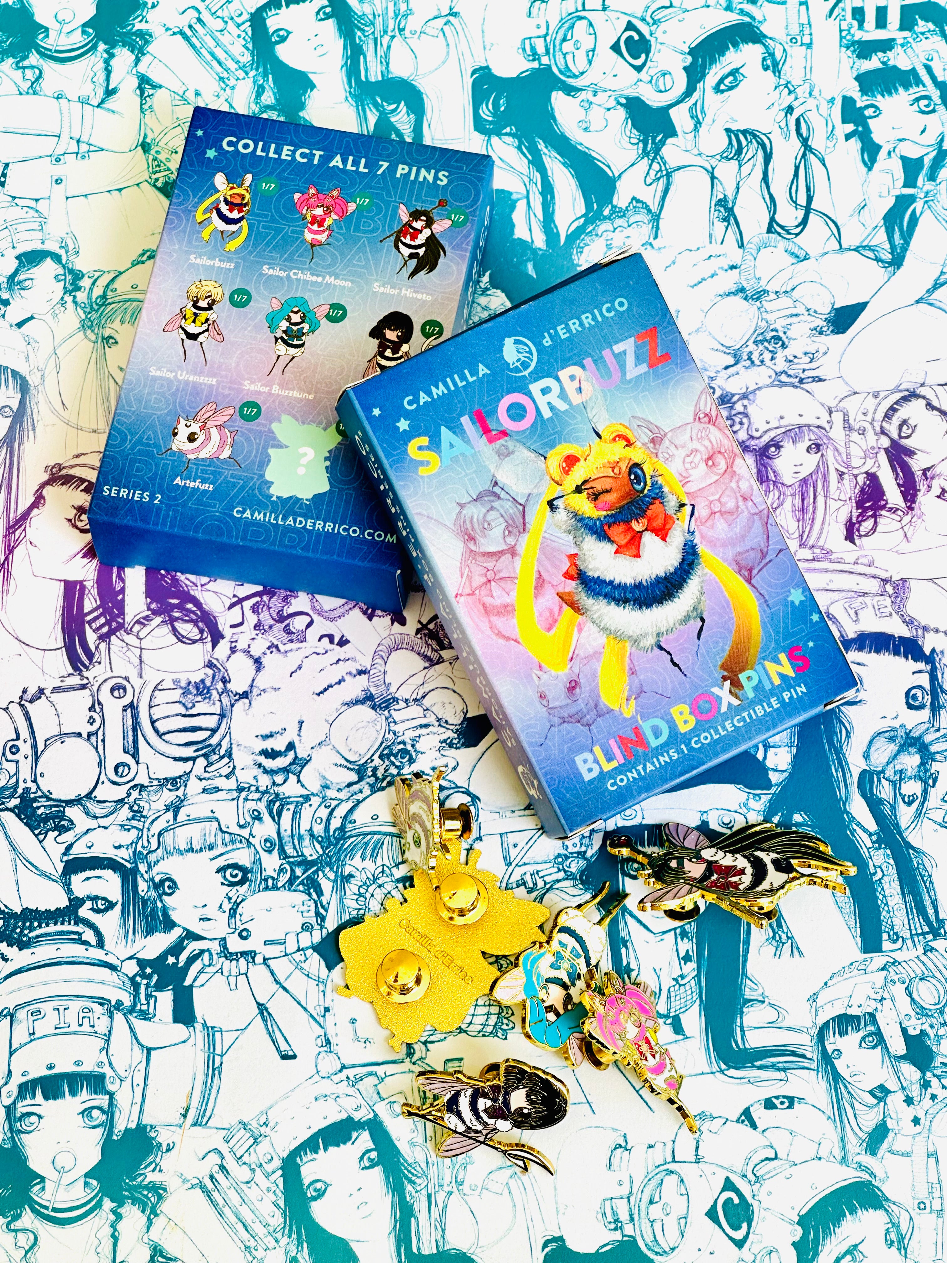 Sailor Buzz Series 2 Mystery Pins